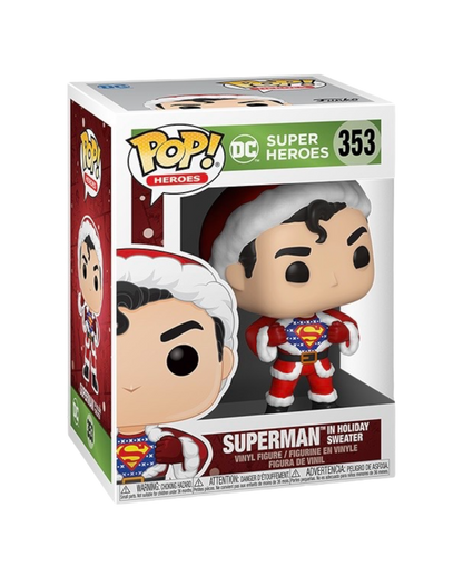 Funko Pop! 353 Superman in holiday sweater