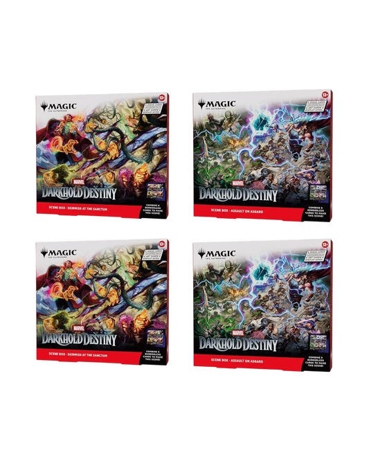 MTG Box scene display | Marvel Darkhold Destiny (4x each) | ENG (Pre-Order)