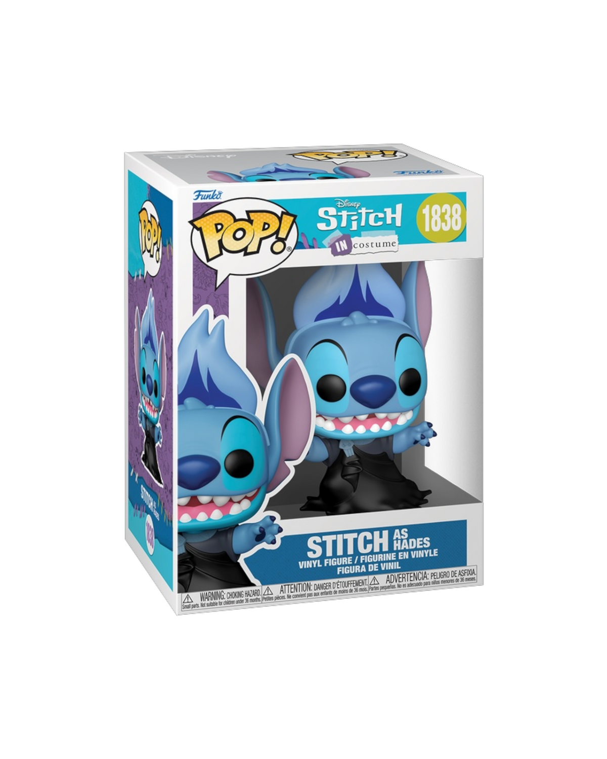 Funko Pop! 1838 Stitch as Hades (Pre-Order)
