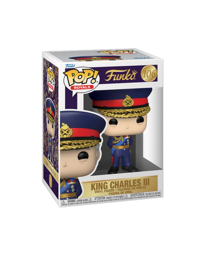 Funko Pop! 106 King Charles III (Pre-Order)