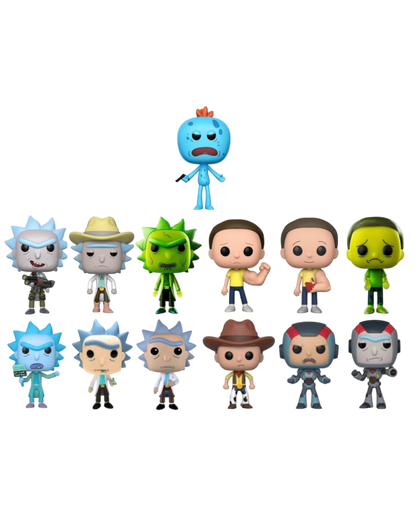 LOTTO UNICO Funko Pop! Rick and Morty | Hot Topic, Summer Convention, Chase, Glows in the Dark, Special Edition