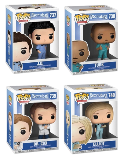 LOTTO UNICO Funko Pop! Scrubs