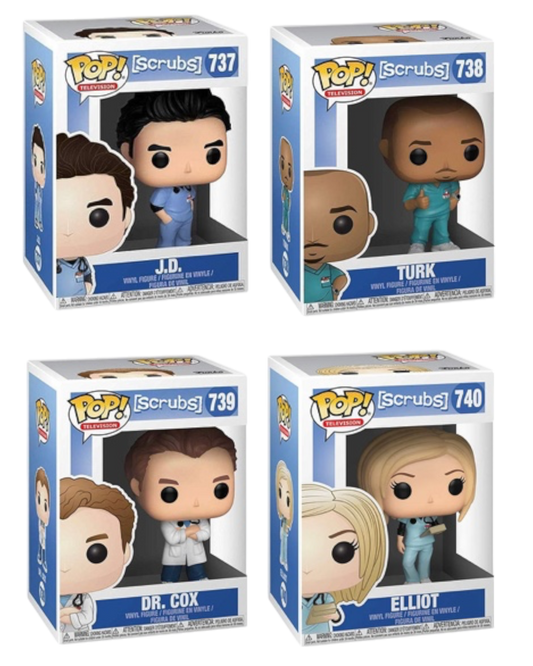 LOTTO UNICO Funko Pop! Scrubs