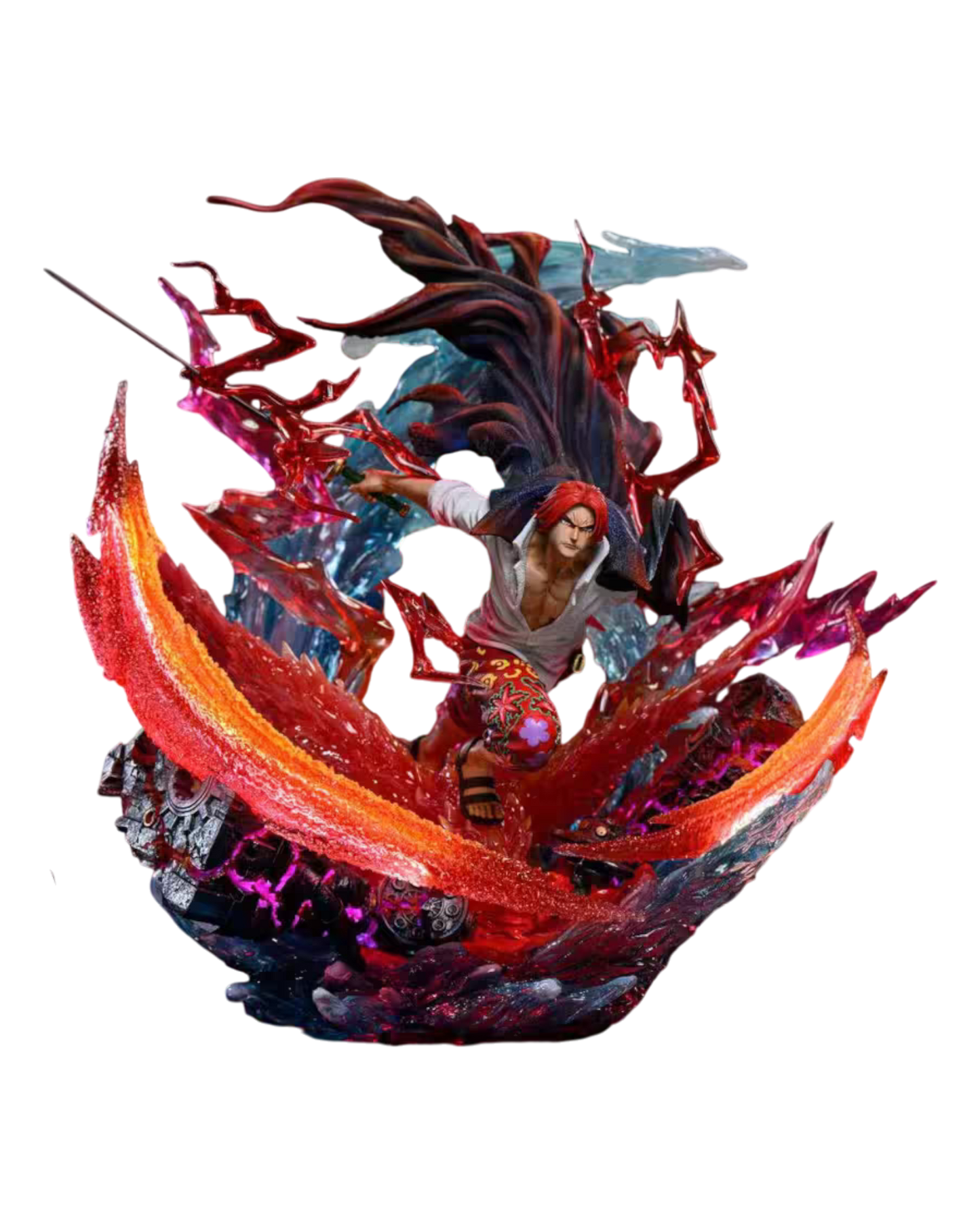 Statua Shanks | Super Hero x The Sea Emperor | Resin Statue (Pre-Order)