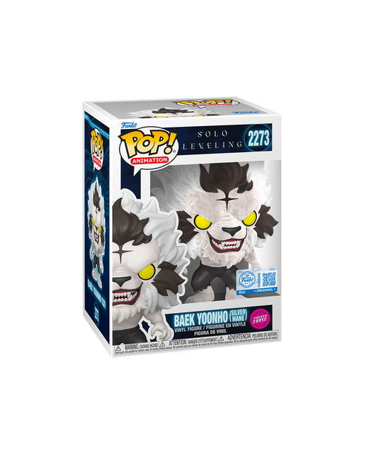 Funko Pop! 2273 Baek Yoonho (Silver Mane) | Chase | Flocked | Special edition (Pre-Order)