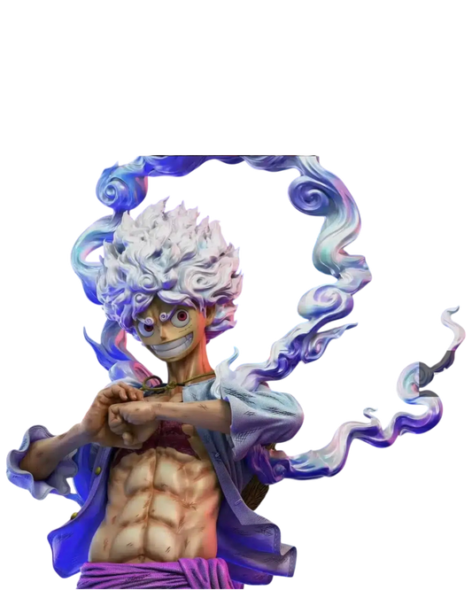 Statua One Piece Nika Luffy V2 | Super Bomb x Initial Aspiration Studio | Scale 1:1 & 1:2 (Pre-Order)