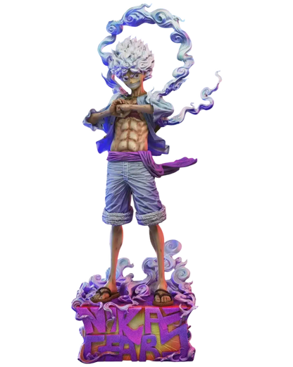 Statua One Piece Nika Luffy V2 | Super Bomb x Initial Aspiration Studio | Scale 1:1 & 1:2 (Pre-Order)