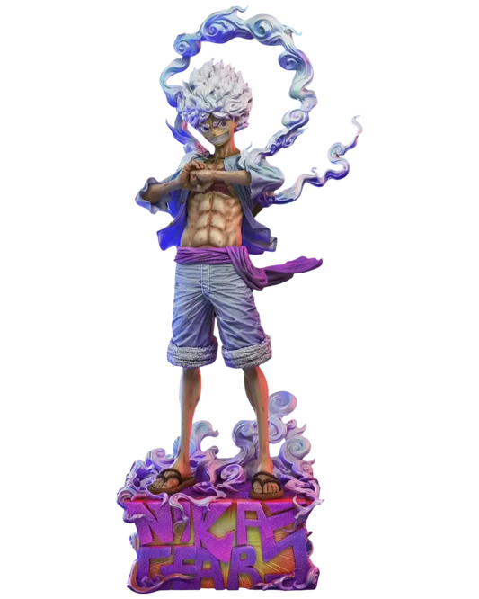 Statua One Piece Nika Luffy V2 | Super Bomb x Initial Aspiration Studio | Scale 1:1 & 1:2 (Pre-Order)